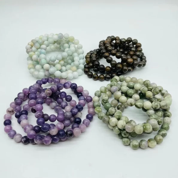 4 types bracelet lepidolite pietersite wholesale wholesale crystals